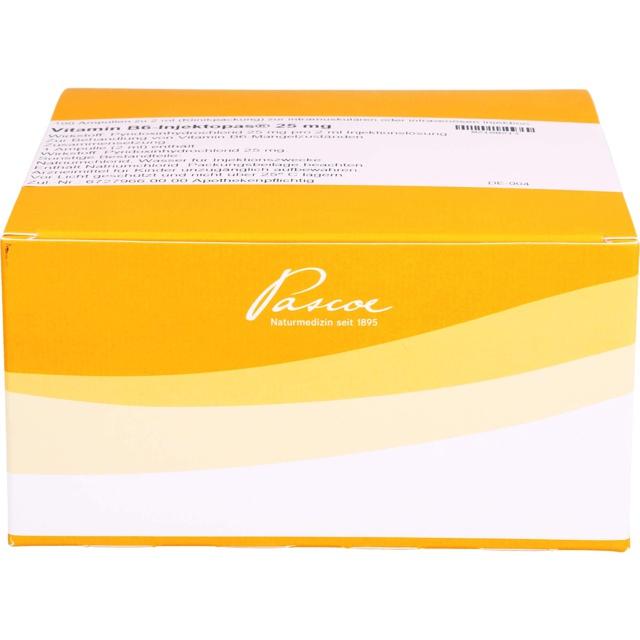 VITAMIN B6-INJEKTOPAS 25 mg Injektionslösung product image