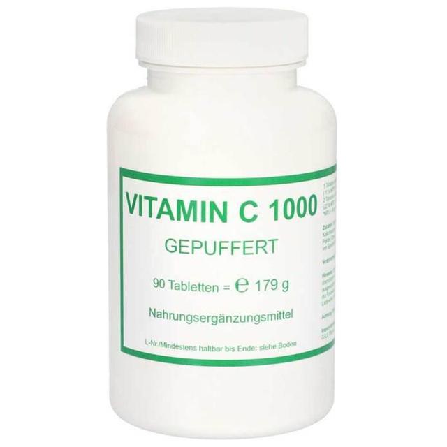 Vitamin C 1000 gepuffert Tabletten, 90 St Tabletten product image