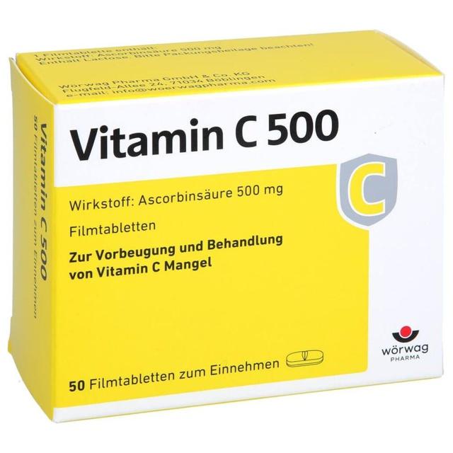 VITAMIN C 500 Filmtabletten product image