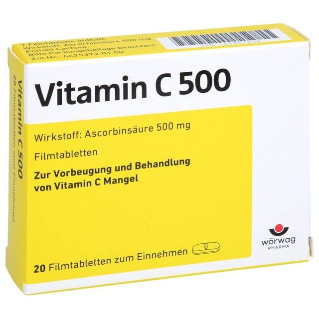 VITAMIN C 500 Filmtabletten product image