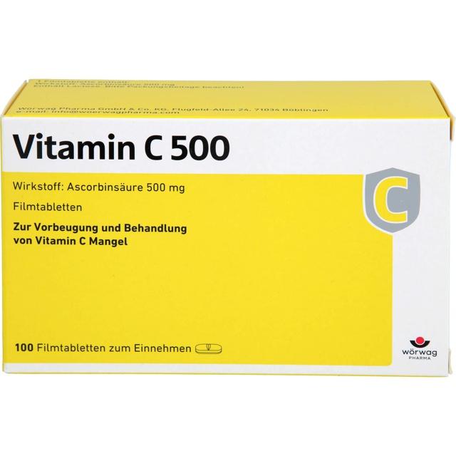 VITAMIN C 500 Filmtabletten product image
