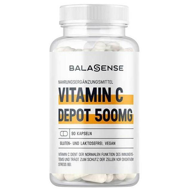 Vitamin C Depot 500 mg Balasense, 90 St Kapseln product image