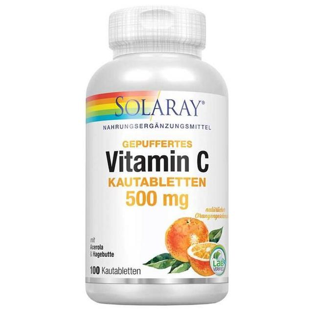 VITAMIN C KAUTABLETTEN 500 mg Orange Solaray product image