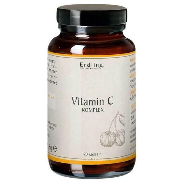 VITAMIN C-KOMPLEX Zink Histidin vegan Kaps.Erdling product image