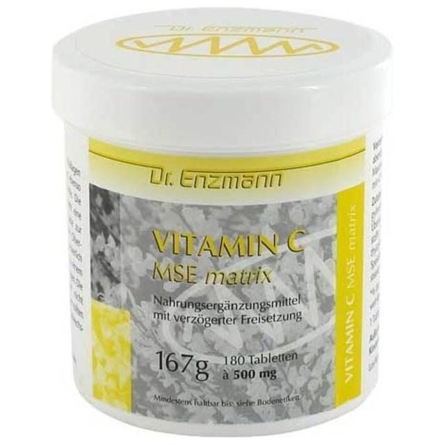 Vitamin C Matrix 500 mg Mse NEM Tabletten, 180 St Tabletten product image