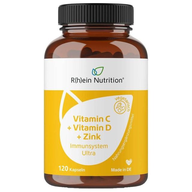 VITAMIN C+VITAMIN D+Zink Immunsystem Ultra Kapseln product image