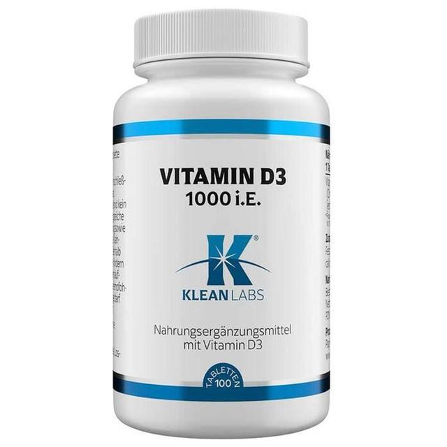 VITAMIN D 1000 I.E. KLEAN LABS Tabletten product image