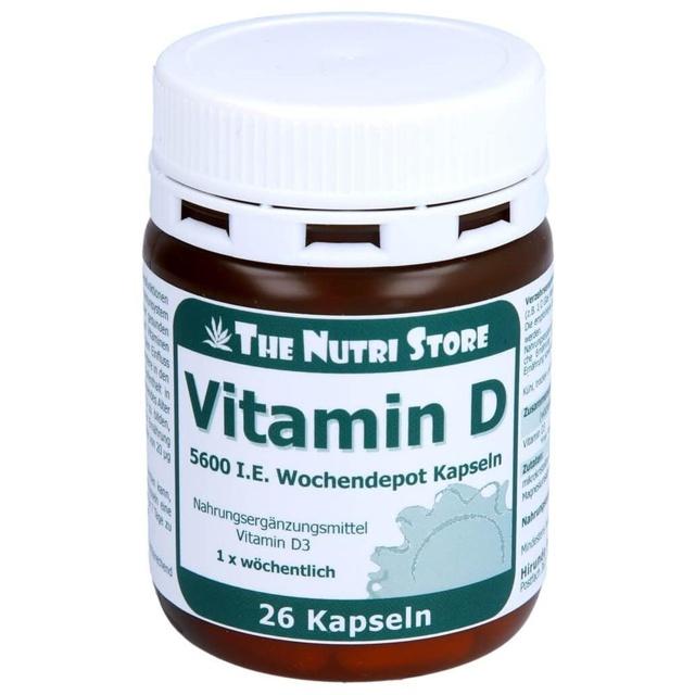 VITAMIN D 5600 I.E. Wochendepot Kapseln product image