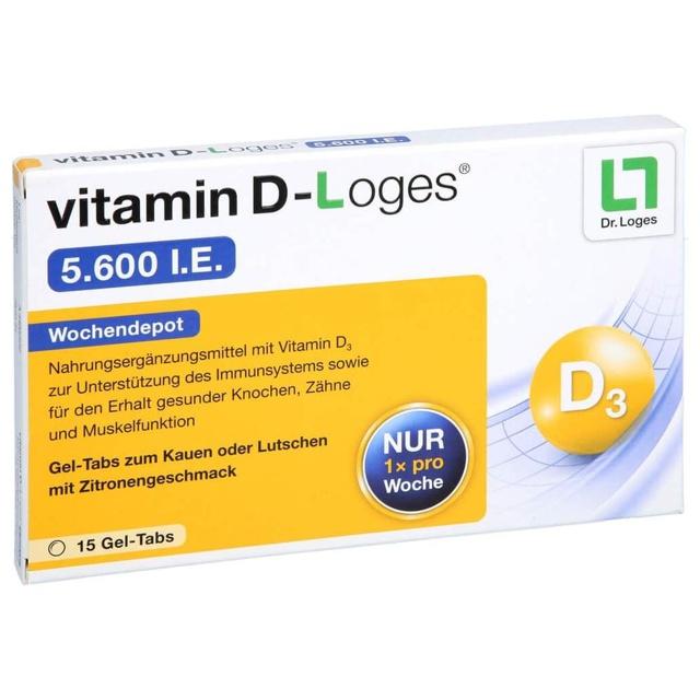 VITAMIN D-LOGES 5.600 I.E. Wochendepot Kautabl. product image