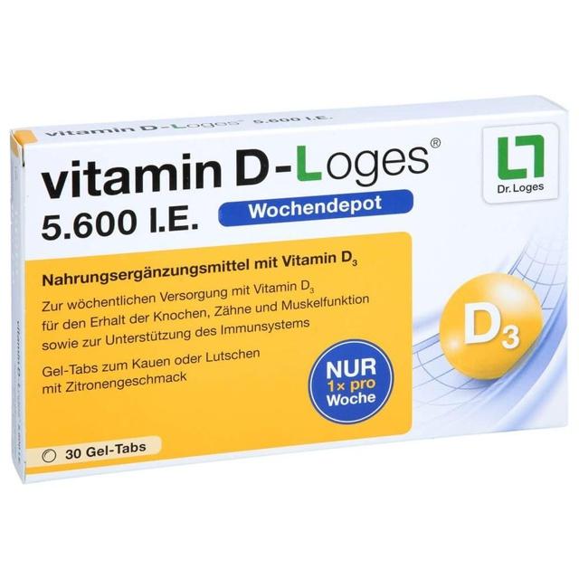 VITAMIN D-LOGES 5.600 I.E. Wochendepot Kautabl. product image