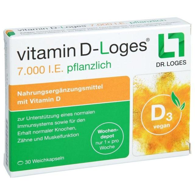 VITAMIN D-LOGES 7.000 I.E. pflanzlich Wochendepot product image