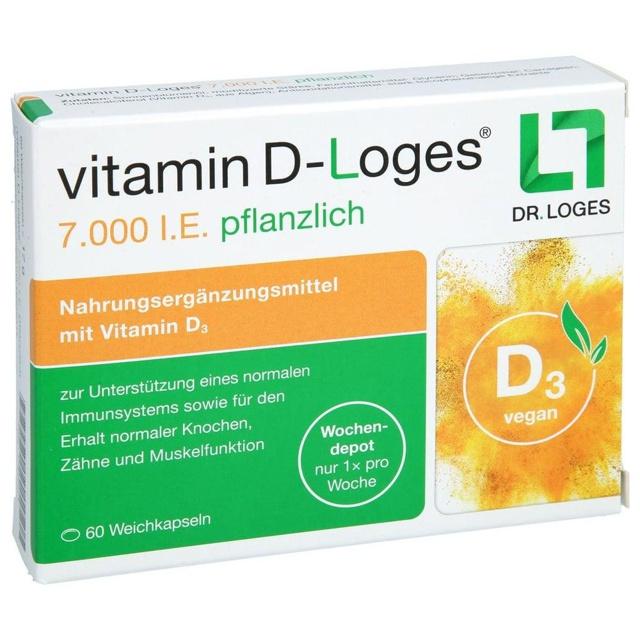 VITAMIN D-LOGES 7.000 I.E. pflanzlich Wochendepot product image