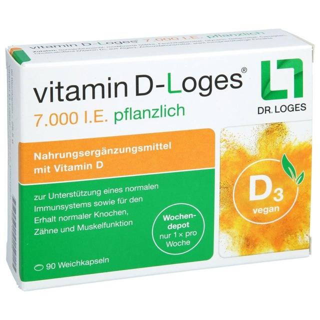 VITAMIN D-LOGES 7.000 I.E. pflanzlich Wochendepot product image
