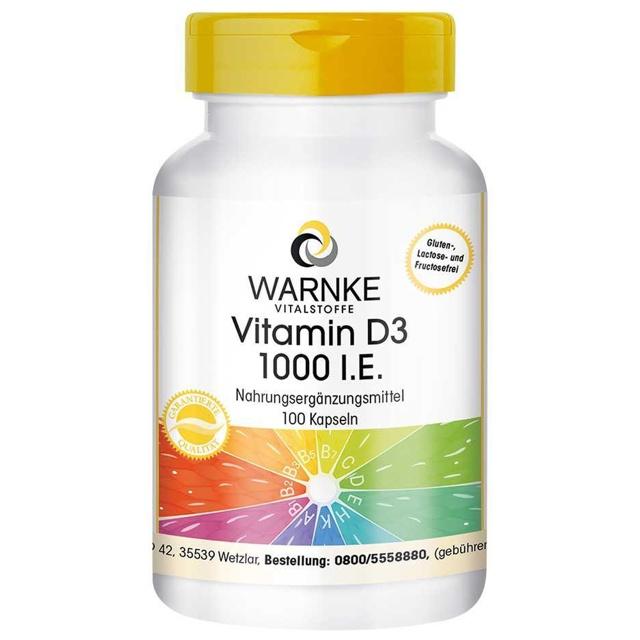 Vitamin D3 1000 I.E. Kapseln product image