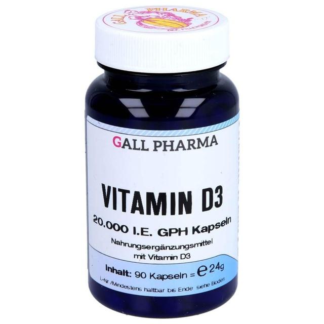 VITAMIN D3 20.000 I.E. GPH Kapseln product image