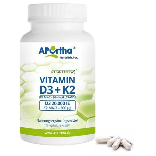 VITAMIN D3 20.000 I.E.+K2 200 μg m.Quinoaplv.Kaps. product image