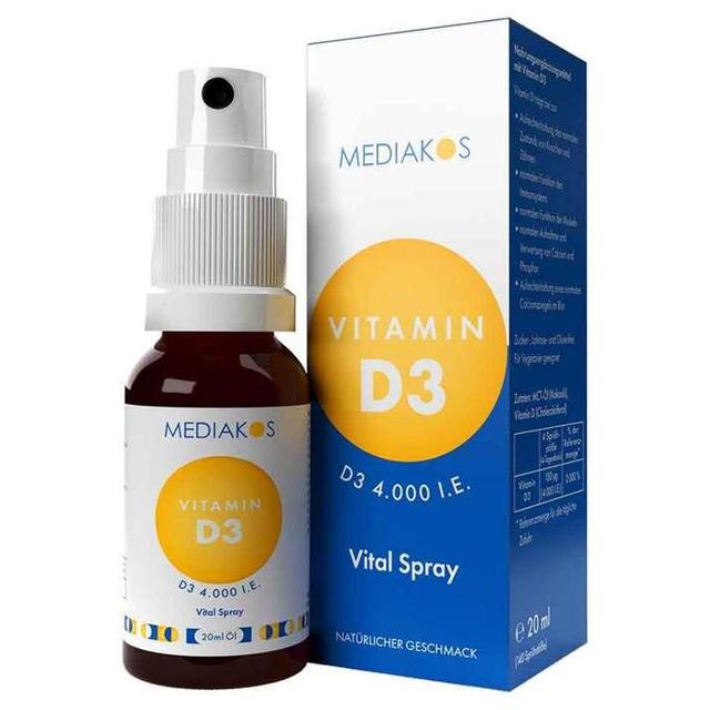 VITAMIN D3 4000 I.E. Mediakos Vital Spray product image