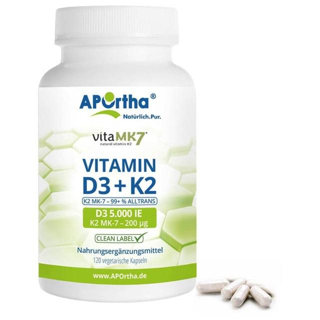 VITAMIN D3 5.000 I.E. 125 μg+Vit.K2 VitaMK7 200 μg product image