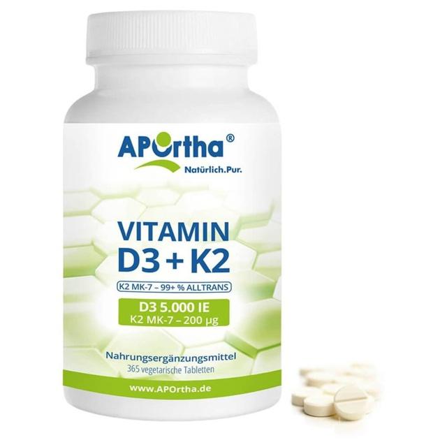 VITAMIN D3 5.000 I.E.+Natto K2 200 μg Tabletten product image
