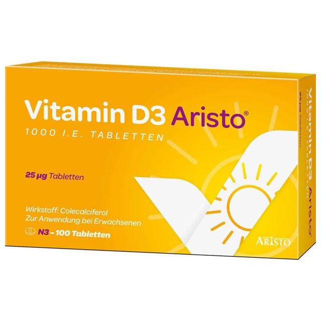 VITAMIN D3 ARISTO 1000 I.E. Tabletten product image