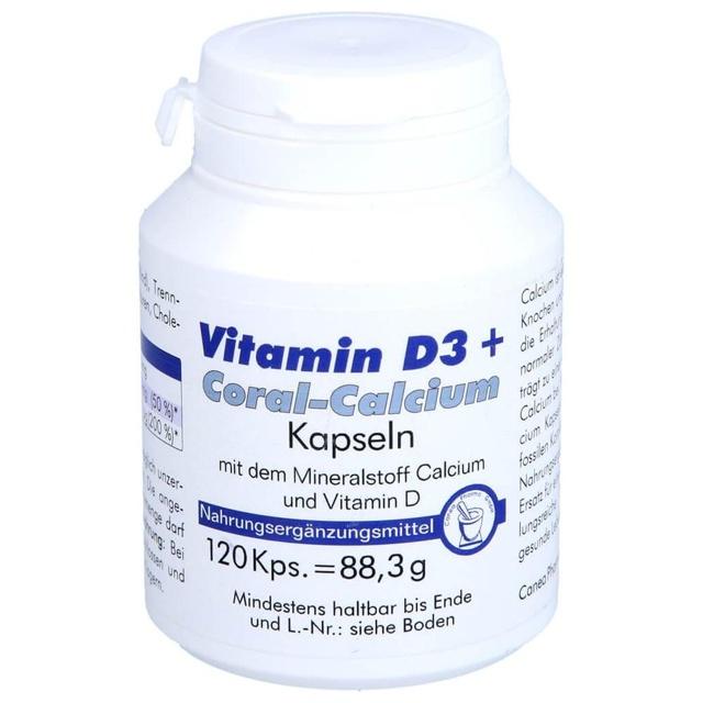 VITAMIN D3+CORAL Calcium Kapseln product image