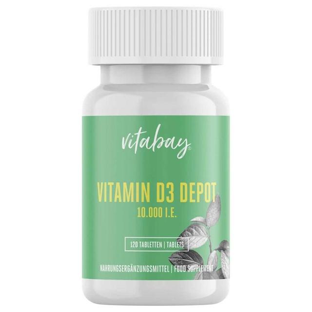 Vitamin D3 Depot 10.000 I.E. Cholecalciferol Tabletten, 120 St Tabletten product image