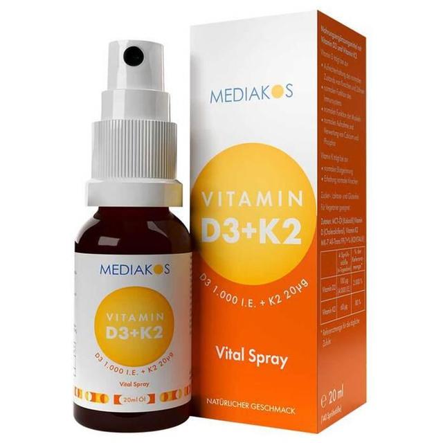 VITAMIN D3+K2 1000 I.E. 20 μg Mediakos Vital Spray product image