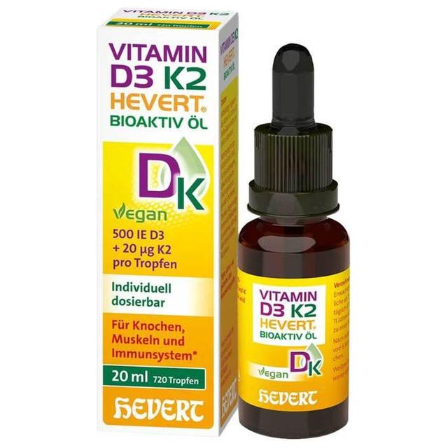 VITAMIN D3 K2 HEVERT BIOAKTIV ÖL 20 ml Öl product image