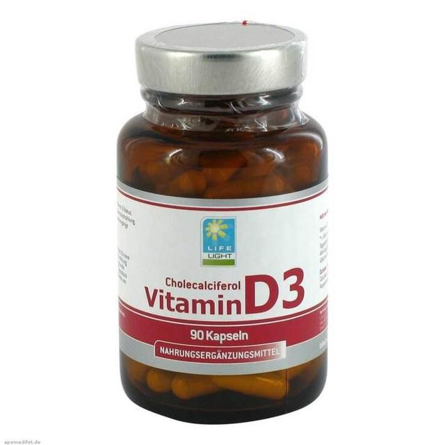 Vitamin D3 Kapseln, 90 St Kapseln product image