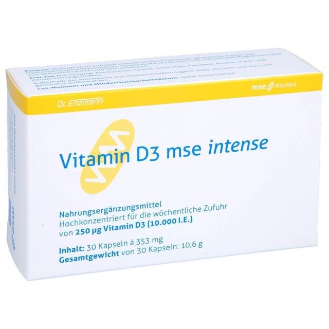 VITAMIN D3 MSE intense Kapseln product image