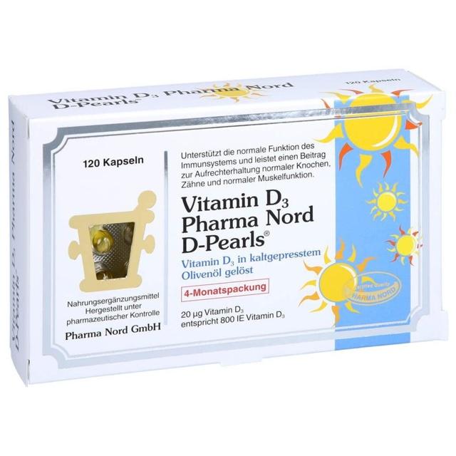 VITAMIN D3 PHARMA Nord 20 μg Kapseln product image