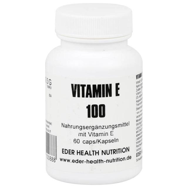 Vitamin E 100 Kapseln, 60 St Kapseln product image