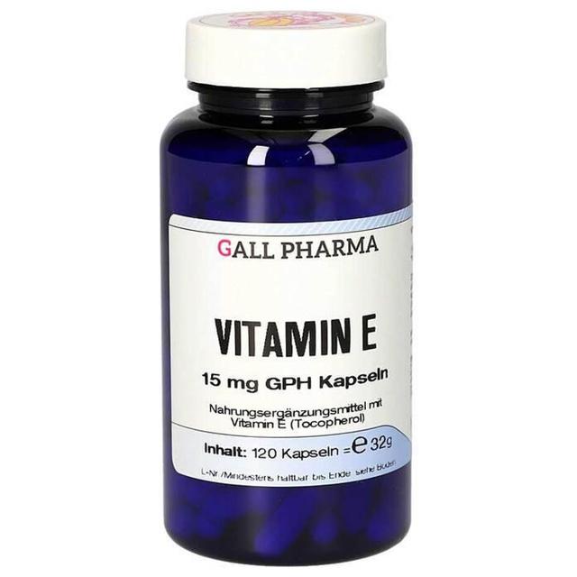 Vitamin E 15 mg GPH Kapseln, 120 St Kapseln product image