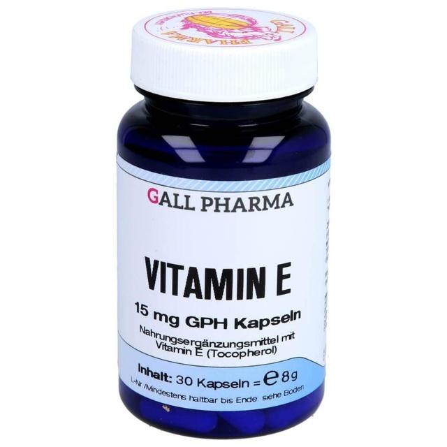 VITAMIN E 15 mg GPH Kapseln product image