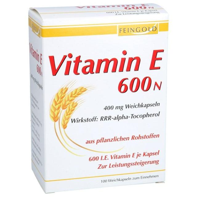 VITAMIN E 600 N Weichkapseln product image