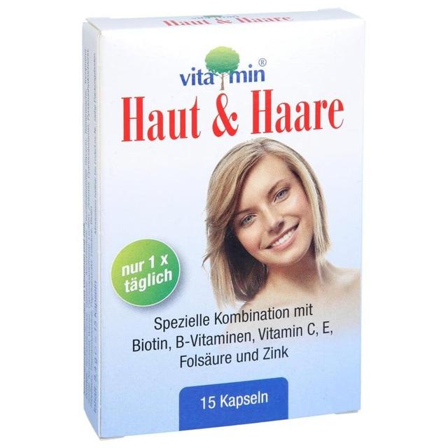 Vitamin HAUT + HAARE 15 St Kapseln product image