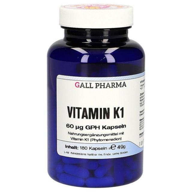 VITAMIN K1 60 μg GPH Kapseln product image