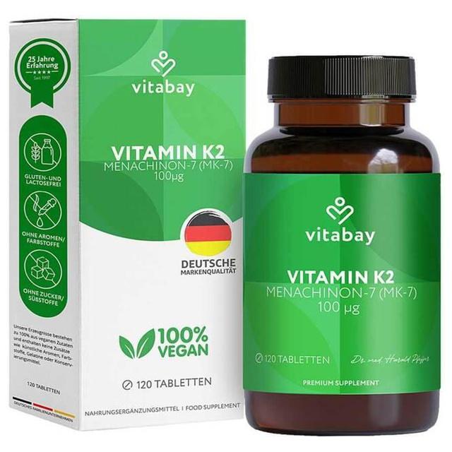 VITAMIN K2 100 μg MK-7 vegan Tabletten product image