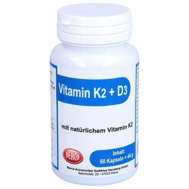 VITAMIN K2+D3 Berco Kapseln product image