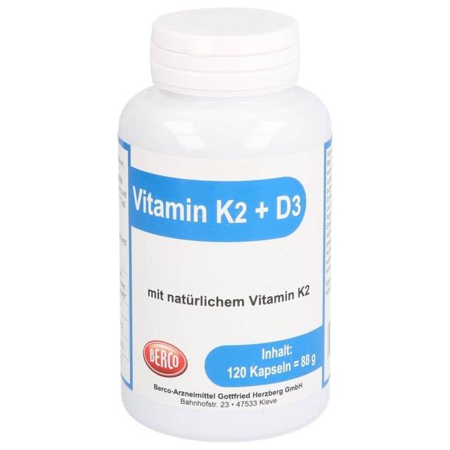 VITAMIN K2+D3 Berco Kapseln product image