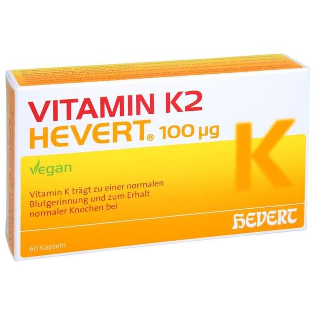 VITAMIN K2 HEVERT 100 µg Kapseln product image
