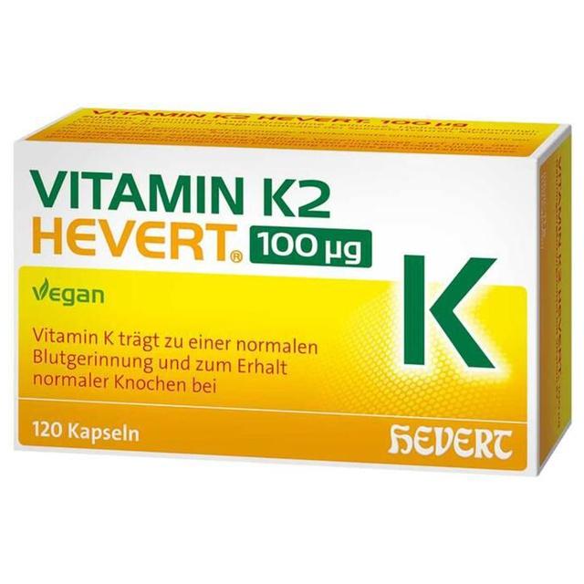 VITAMIN K2 HEVERT 100 μg Kapseln product image