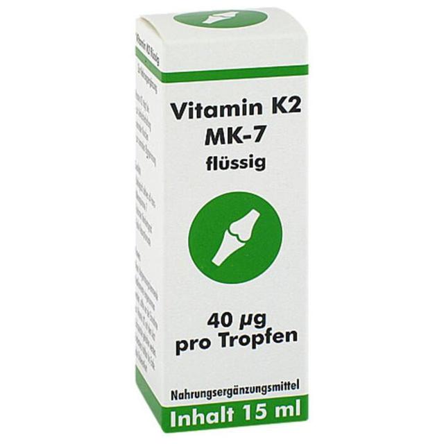 Vitamin K2 MK-7 flüssig Gerimed Tropf.zum Einnehmen, 15 ml Tropfen zum Einnehmen product image