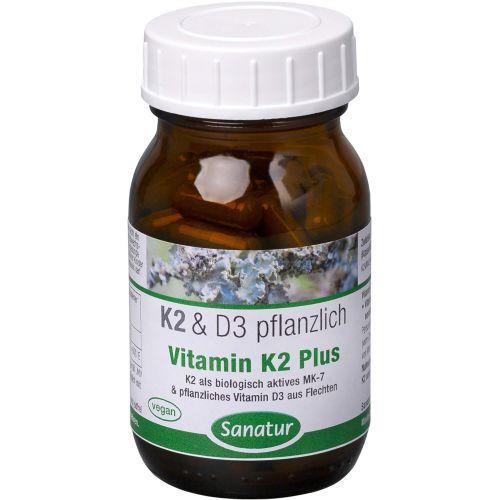 VITAMIN K2 MK7 Plus Vitamin D3 Kapseln product image