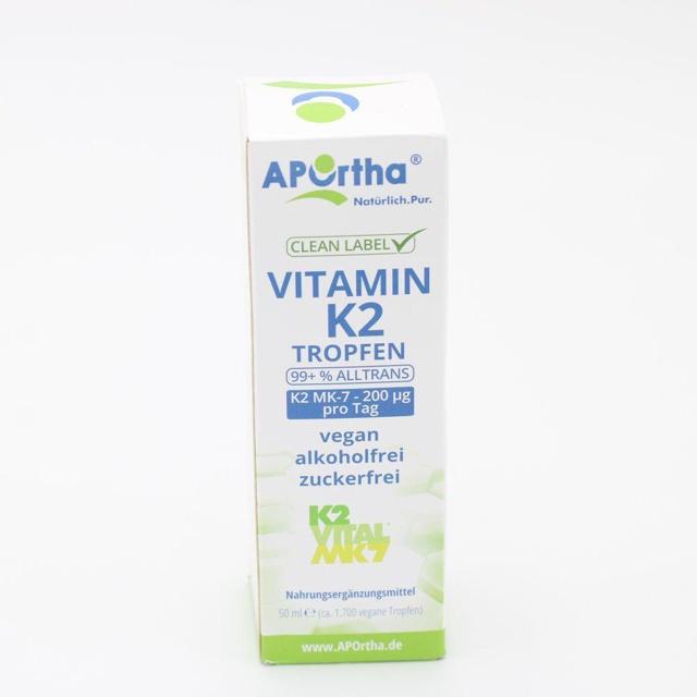 VITAMIN K2 MK7 Tropfen K2VITAL 200 μg product image