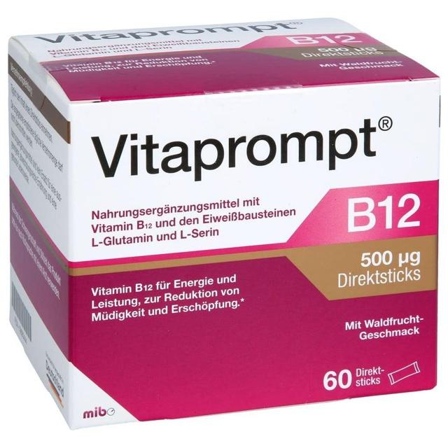 Vitaprompt B12 500 Direktsticks 60 St Beutel product image