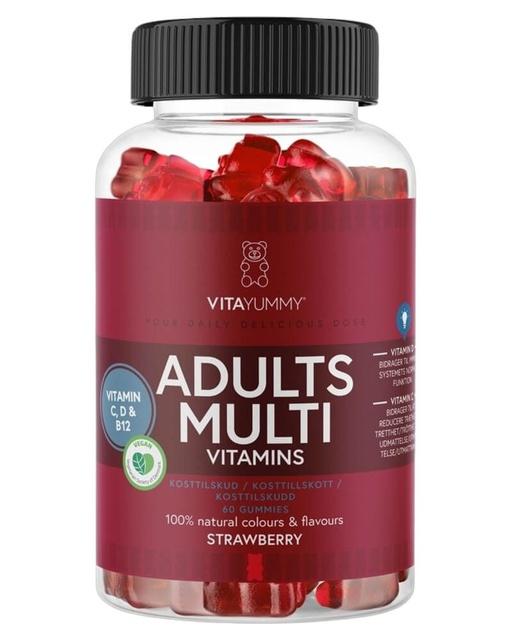 Vitayummy Adults Multivitamin Strawberry 60 stk. product image