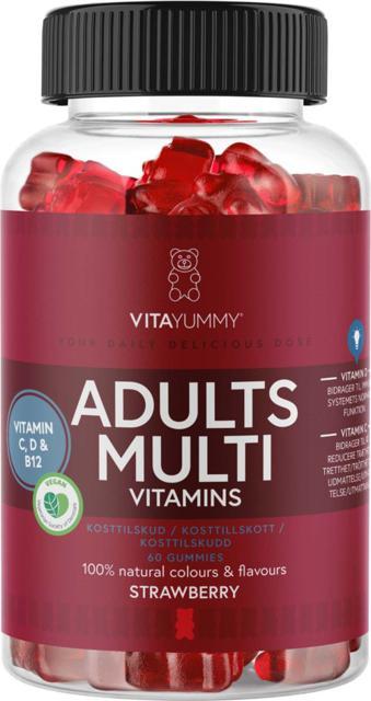 VitaYummy Adults Multivitamins Strawberry 180g product image