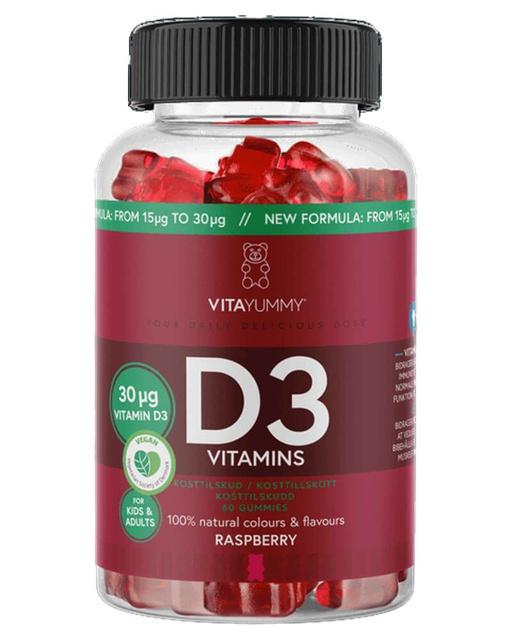 Vitayummy D3 Raspberry 150 g product image