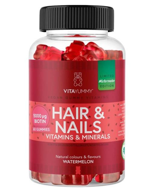 Vitayummy Hair & Nails Watermelon (Summer Edition) 60 stk. product image